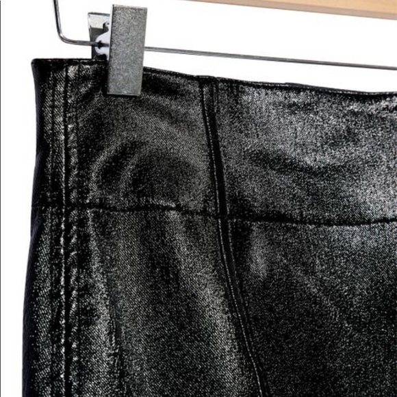 FREE PEOPLE BOHO HOST PICK! Holding onto a dream coated miniskirt Size 0 - Picture 8 of 10